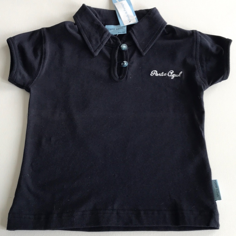 ( 3 for 20) New-Girls  Polo Porto Azul -size 4T